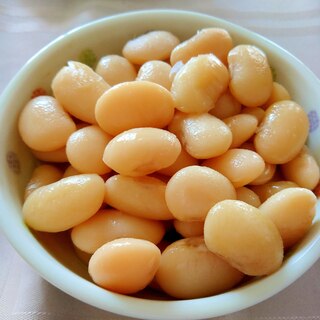 白いんげん豆の煮豆